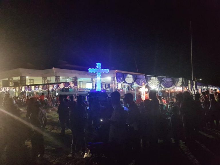 Pengamanan Rangkaian Perayaan Paskah Kristus di Wilkum Polres Maluku Tengah