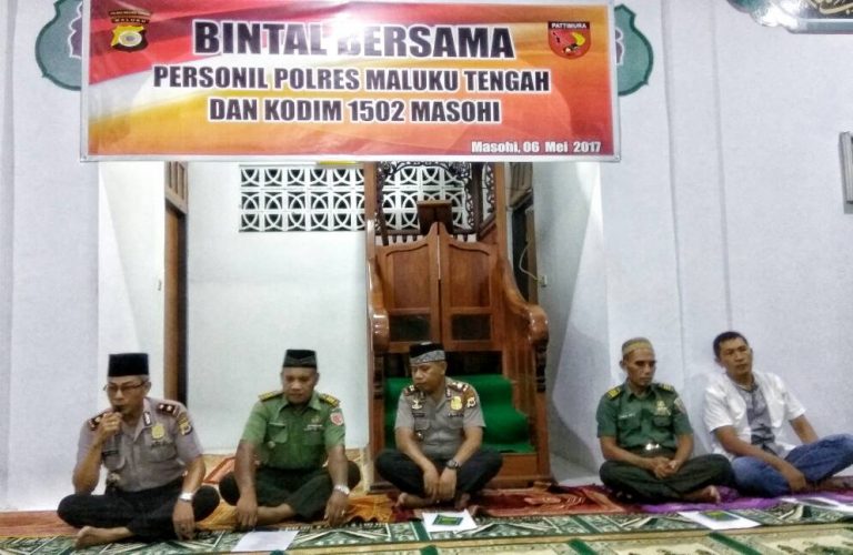 SINERGITAS TNI DAN POLRI