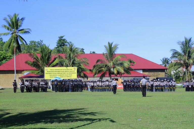 Gladi Pemantapan Simulasi Sispam kota dalam menghadapi Pilkada Serentak tahun 2018, TNI POLRI Bersatu