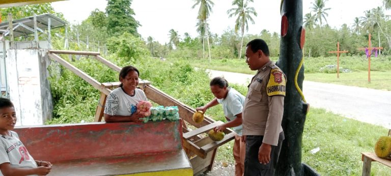 Jalin Silaturahmi Dengan Warga Binaan, BhabinKamtibmas Laksanakan DDS