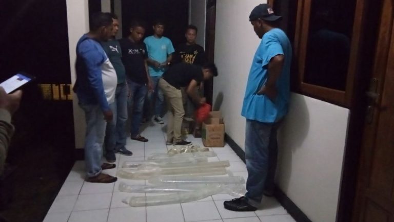 Cipta Kondisi Sat Narkoba Polres Maluku Tengah Sita Minumas Keras