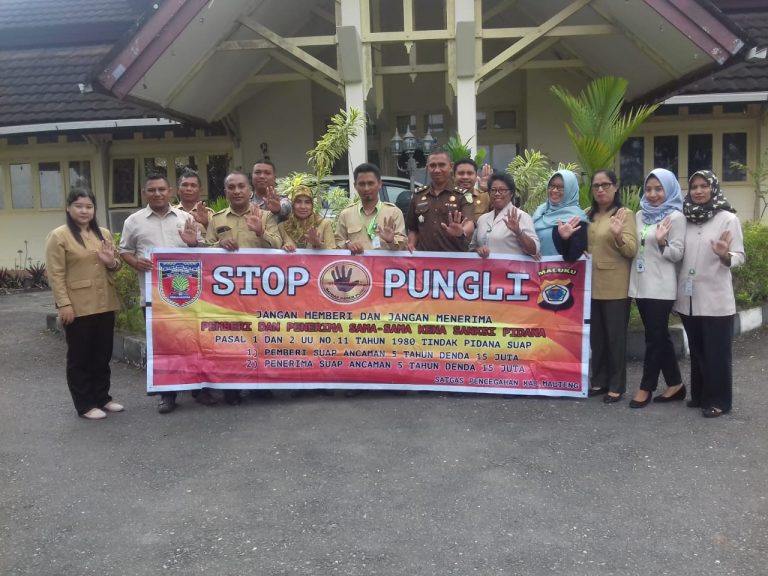 Sosialisasi Tim Satgas Saber Pungli Kabupaten Maluku Tengah di Kantor Program Studi Keperawatan Masohi