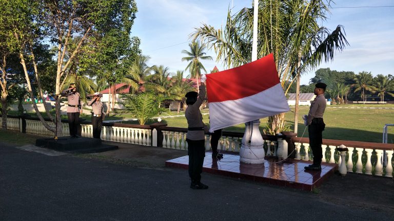 Waka Polres Maluku Tengah pimpin Upacara Hari Kesadaran Nasional