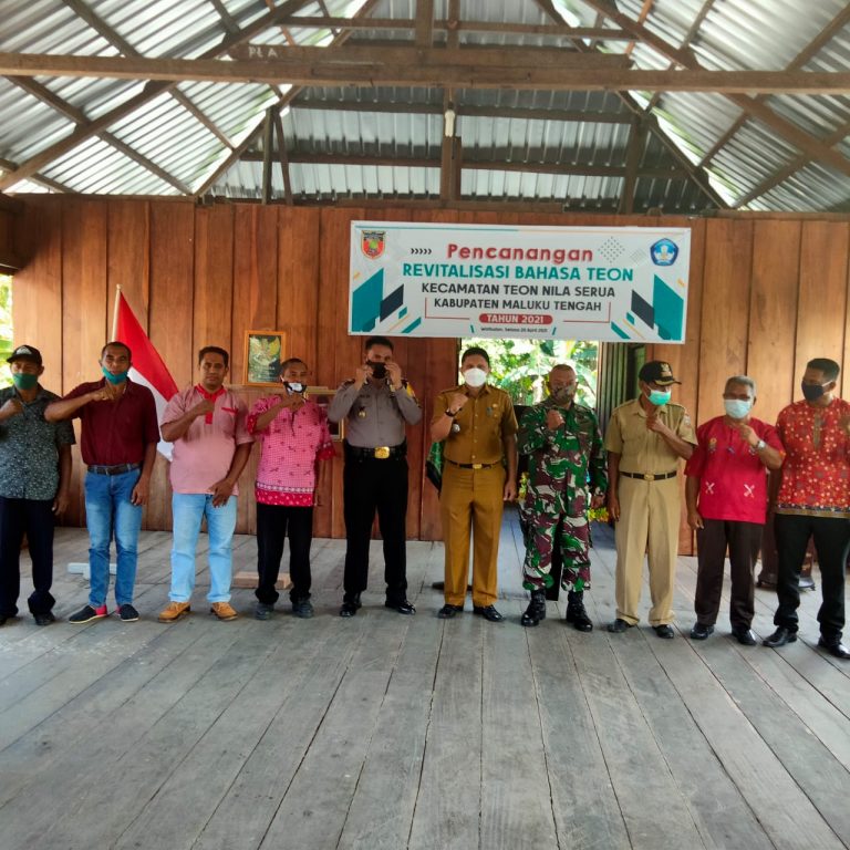 Pencanangan Refitalisasi Bahasa Teon Kecamatan Teon Nila Serua, Kabupaten Maluku Tengah