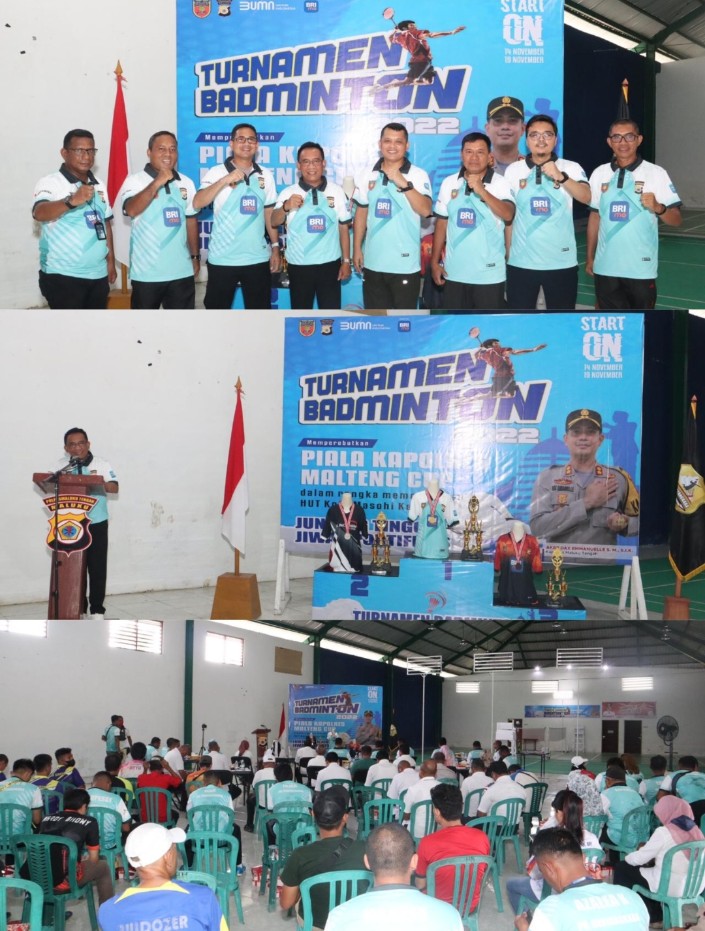 Kapolres Maluku Tengah Cup, Pj. Bupati Malteng Beri Apresiasi Kepada Kapolres