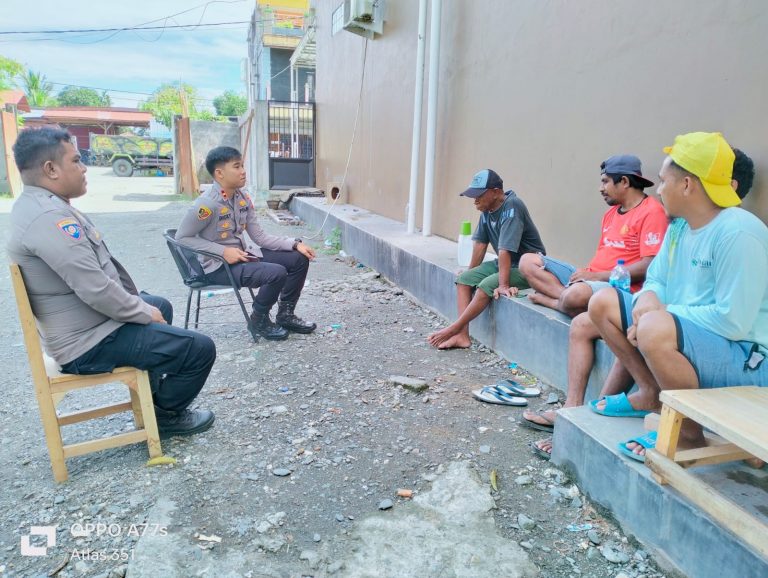 Kapolsek Kota Masohi Kembali Laksanakan Jumat Curhat Kelurahan Namaelo