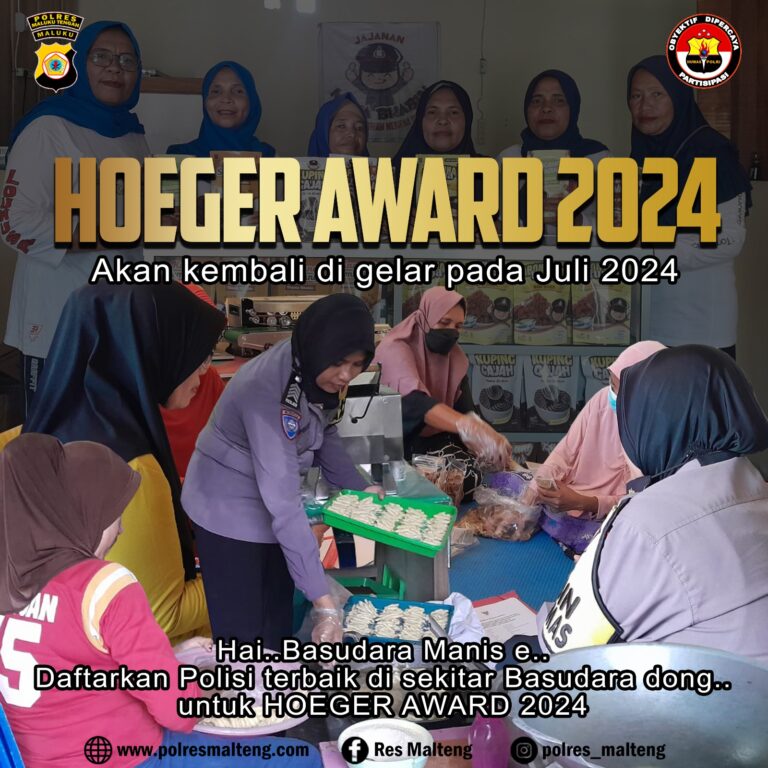 Jelang Hoeger Award 2024, Personil Polres Malteng kreatif Majukan UMKM