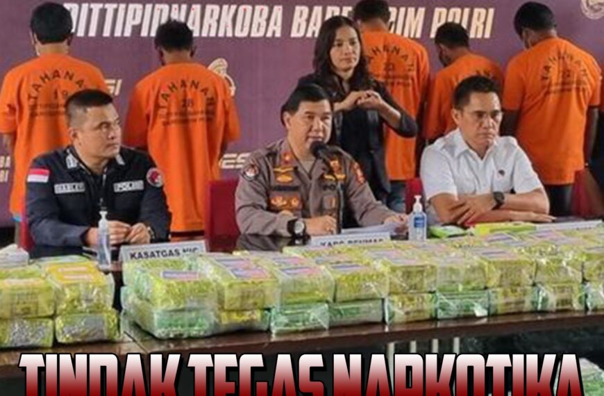 P3GN Polri menangkap sebanyak 17.707 tersangka tindak pidana narkoba